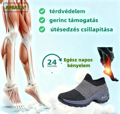 【🔥60% kedvezmény ma - Ne maradj le】🔥Szuperkényelmes, ergonomikus ortopéd cipő légpárnával✅ Lábboltozat-támasz a lábfájdalom enyhítésére