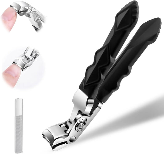 VeraNooks OrthoClip™ – professzionális körömvágó olló, ideális idősek, cukorbetegek, hátfájással vagy ízületi gyulladással küzdők számára.