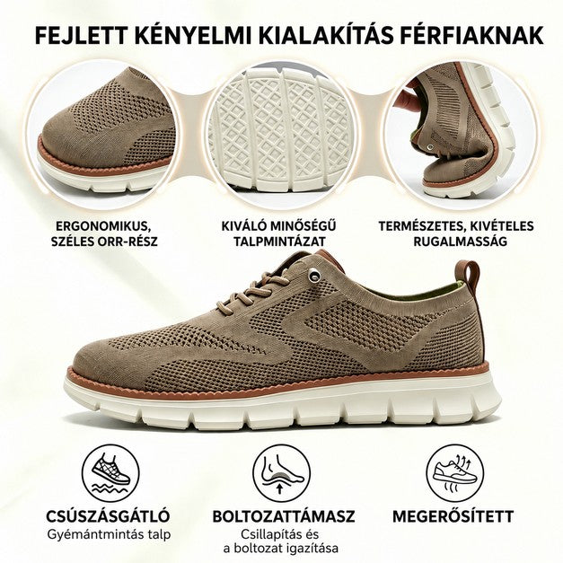 Mai különleges ajánlat: 50% kedvezmény! ⏰ Lélegző és csúszásmentes mokaszinok! Talpboltozat-támasszal és párnázott középtalppal, búcsúzzon el a lábfájdalomtól.