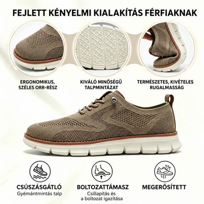 Mai különleges ajánlat: 50% kedvezmény! ⏰ Lélegző és csúszásmentes mokaszinok! Talpboltozat-támasszal és párnázott középtalppal, búcsúzzon el a lábfájdalomtól.