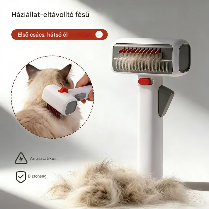 VeraNooks SilkyFur™ – Gyengéd csomómentesítő fésű kutyáknak és macskáknak