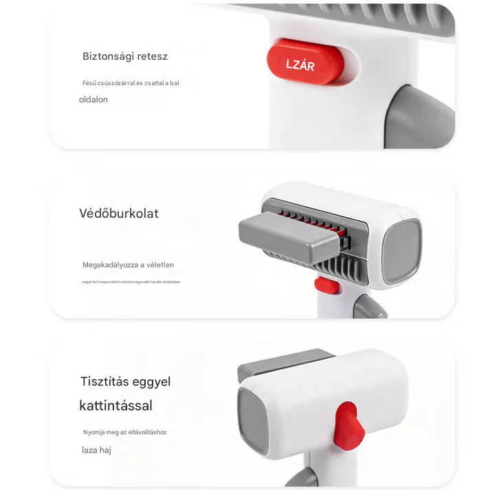 VeraNooks SilkyFur™ – Gyengéd csomómentesítő fésű kutyáknak és macskáknak